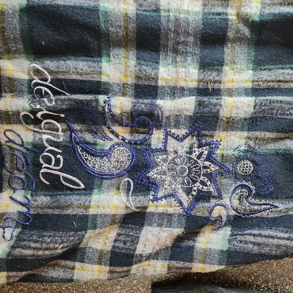 Desigual Black and Multicolor Knit Fabric - Picture 6 of 8